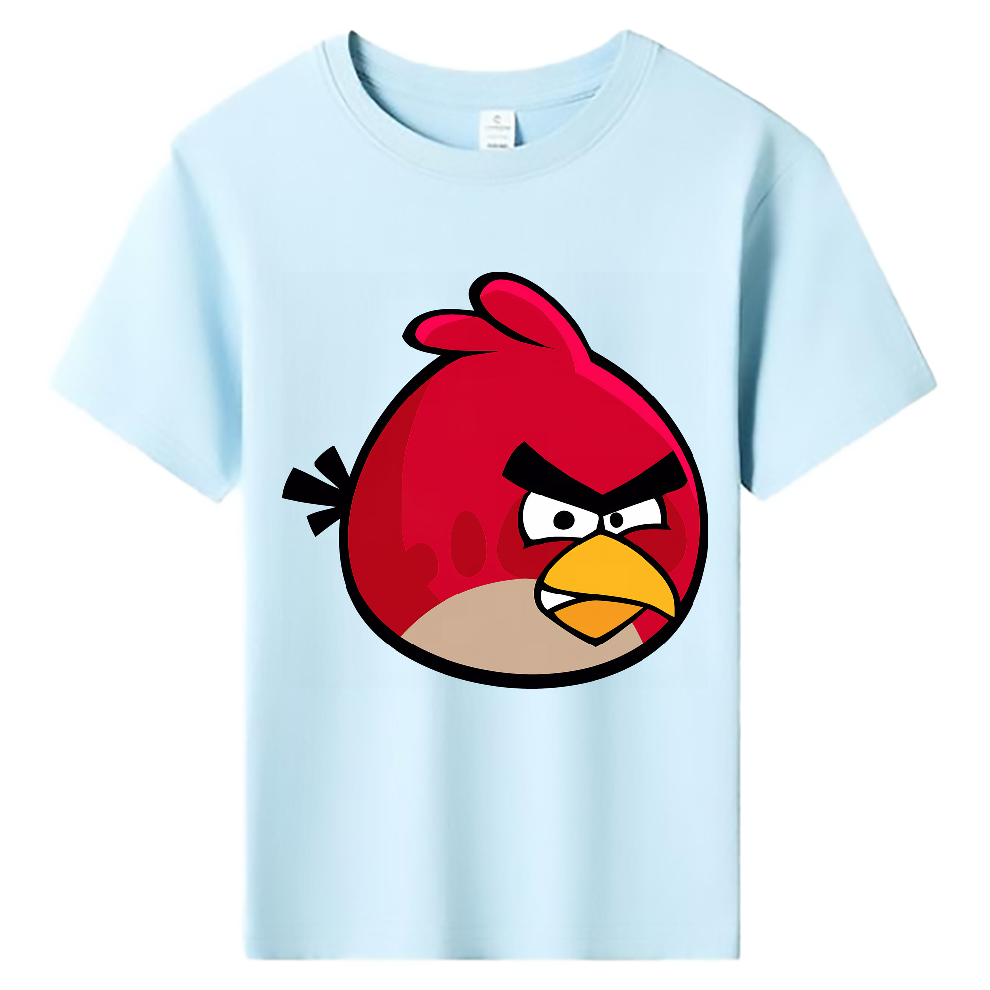 （画像用） Angry Birds アングリーバード 綿100％キッズTシャツ（フロントプリント）